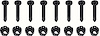 1971-72 Sharktooth Grill Park Lamp Hardware Set - image 1