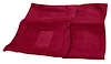 MA510502 Complete 9-Piece Red Loop Carpet Set 1964-66 Barracuda With Auto Trans - image 1