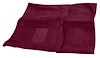 MA513513 Complete 6-Piece Maroon Loop Carpet Set 1967-68 Barracuda 4 Speed - image 1