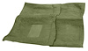 MA513514 Complete 6-Piece Moss Green Loop Carpet Set 1967-68 Barracuda 4 Speed - image 1