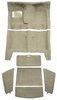 MA513519 Complete 6-Piece Sandalwood Loop Carpet Set 1969 Barracuda 4 Speed - image 2