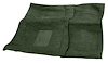 MA513530 Complete 6-Piece Dark Olive Loop Carpet Set 1969 Barracuda 4 Speed - image 1