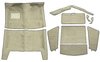MA516519 Loop Carpet Set 1969 Barracuda Auto Trans Complete 7-Piece Sandalwood - image 2