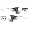 MA7176 Front Outer Door Handle Set; 1971-76 Dodge, Plymouth A-Body, 1972-93 Dodge D/W Pickup; With Chrome Buttons - image 2