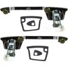 MA7176 Front Outer Door Handle Set; 1971-76 Dodge, Plymouth A-Body, 1972-93 Dodge D/W Pickup; With Chrome Buttons - image 3