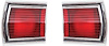MA8170 Tail Lamp Assemblies 1967 Dodge Dart; with Gaskets; Preassembled; Pair - image 1