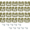 MB1167B Windshield, Rear Window Molding Clip Set; 1971-74 Charger, GTX, Road Runner, Satellite; 2 Door Coupe; 20-Piece Set - image 1