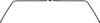 MB1503 Interior Rear Window Molding Trim-1964-65 Dodge, Plymouth B-Body; 3-Piece Set - image 2