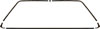 Interior Rear Window Moldings 1968-70 Dodge Charger - image 2