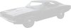 MB1679 Roof Drip Rail Molding Set 1968-70 Dodge, Plymouth; B-Body; 6 Piece Set - image 2