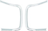 MB184619 1968-69 Dodge Charger; Front Grill Outer in.C in. Moldings; Pair - image 1