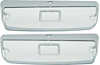 MB2123 Park Lamp Lenses 1971-74 Dodge Charger; Pair