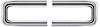 MB2155 Tail Lamp Bezels 1966-67 Dodge Charger