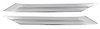 MB2252 Outer Sail Panel Moldings-1966-67 Dodge Coronet, Plymouth Belvedere, GTX, Satellite; 2-Door Hardtop; Stainless Steel - image 1