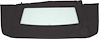 MB230502 1967-70 Dodge, Plymouth B-Body; Convertible Rear Window; Tinted Glass; Crush Vinyl; Black - image 1