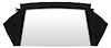 MB230702 1966 Dodge, Plymouth B-Body; Convertible Rear Window; Plastic Curtain; Pinpoint Vinyl; Black - image 1