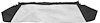 MB231102 1964-65 Dodge, Plymouth C-Body; Convertible Rear Window; Plastic Curtain; Pinpoint Vinyl; Black - image 1