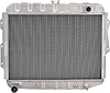 MB2358A Radiator 1966-69 Mopar B-Body Big Block V8 With Auto Trans 26" Wide 2 Row Aluminum Desert Cooler - image 1