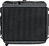 MB2368S Replacement Radiator 1966-69 Mopar B-Body V8 318Ci/340Ci With Standard Trans 3 Row 26" Wide - image 1