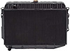 MB2381A Replacement Radiator 1966-69 Mopar B-Body Small Block V8 With Automatic Trans 4 Row 26" Wide - image 1
