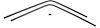 MB2803 Rear Interior Upper Window Molding Set-1968-70 Plymouth GTX, Road Runner, Satellite; 3 Piece Set - image 1