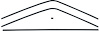 Interior Rear Window Trim Set for 1968-1970 Dodge Charger [4-Piece Set] - image 1