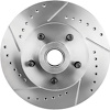 MB5311BL Big Brake Rotor; 1962-72 Dodge, Plymouth B, E-Body, D100 Truck; Front; 12" Diameter; 5x4.5" Lug Pattern; Drilled and - image 1