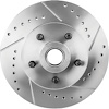 MB5311BR Big Brake Rotor; 1962-72 Dodge, Plymouth B, E-Body, D100 Truck; Front; 12" Diameter; 5x4.5" Lug Pattern; Drilled and - image 1
