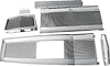 MB533 1966-68 Dodge/Plymouth; B-Body; Console Trim Set; With Manual Transmission; 5-Piece Set; Chrome - image 1