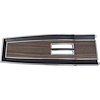 Console Top Plate Fits Select 1969-1970 Mopar B-Body Models w/ Auto Trans. [Woodgrain] - image 1