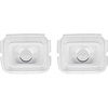 1964 POLARA BACK-UP LAMP LENSES WITH GASKETS - image 1