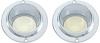 MB896 Console Lamp Lens And Bezel 1964-70 Polara, Fury, Charger, Coronet, GTX, Road Runner; Pair - image 1