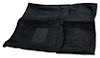 MB914501 Loop Carpet 1963-64 Dodge 330, 440, Polara, And Polara 500 2-Door With 4-Speed Black - image 1