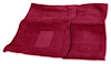 MB914502 Loop Carpet 1963-64 Dodge 330, 440, Polara, And Polara 500 2-Door With 4-Speed Red - image 1