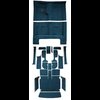 MB938507 Complete 20-Piece Dark Blue Loop Carpet Set 1966 Dodge Charger With Auto Trans - image 2
