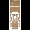 MB941511 Complete 20-Piece Medium Saddle Loop Carpet Set 1967 Dodge Charger With 4-Speed - image 2