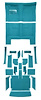 MB944505 Complete 20-Piece Aqua Loop Carpet Set 1967 Dodge Charger With Auto Trans - image 1