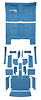 MB944509 Complete 20-Piece Medium Blue Loop Carpet Set 1967 Dodge Charger With Auto Trans - image 1