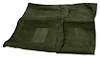MB957530 Loop Carpet 1968-70 Dodge Charger With 4-Speed Dark Olive Green - image 1