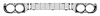B-Body; Grill Set 1971-72 Plymouth ; 2 Door Hardtop; Silver/Black; 5-Piece Set - image 1
