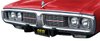 Front Grille Set 1973-1974 Dodge Charger SE - Chrome Finish - image 2