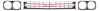 MB9928 Grill Assembly Kit 1969 Plymouth Sport Satellite/GTX; Grill Assembly Set - image 1