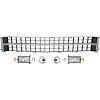 MB9931 Grill Assembly Kit 1973-74 Road Runner, GTX, Satellite Sebring Plus; Black - image 1