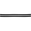 MD1611 1967-70 Charger, Coronet, GTX, Road Runner; Quarter Window Glass Vertical Seal ; Pair - image 3
