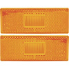 1970-71 PLYMOUTH FRONT SIDE MARKER LENSES PAIR - image 1