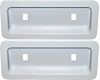 MD2060 Side Marker Bezels 1969 Charger, Coronet, Dart, Barracuda, Belvedere, GTX, Road Runner; Front or Rear; Pair - image 1