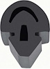 Rubber Door Bumper 1962-1972 Mopar A-Body, B-Body, E-Body - image 1