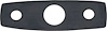 MD2098 1970 AAR, Barracuda, Challenger, Cuda; Outer Door Mirror Mounting Pad - image 1