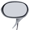 MD2212 Remote Outer Door Mirror 1971-74 Dodge, Plymouth B & E-Body; Drivers Side - image 1