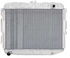 Aluminum Desert Cooler Radiator Fits Select 1970-1972 Mopar B & E-Body Models w/Small Block & Std. Trans. [2 Row] - image 1
